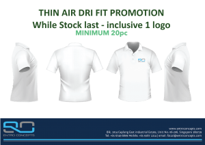 Ecs Polo White Dri fit -01